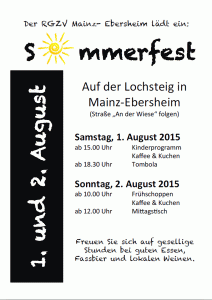 sommerfest 2015